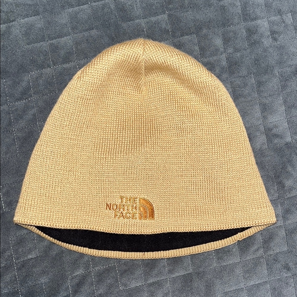 Cozy Tan Knit Beanie